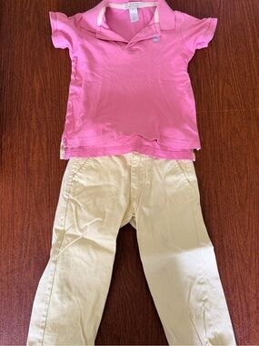 The Beaufort Bonnet Company butter yellow pants - Kids Casual Bottoms